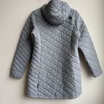 The North Face Women’s  Thermoball Eco Quilted Parka Gray Blue Size Medium Photo 3