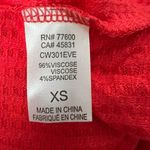 Chaser Chase Evereve Tomato Waffle Snap Henley Knit Henley Tank Top Size X Small Photo 4