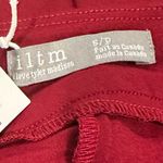 ILTM I LOVE TYLER MADISON CABERNET BURGUNDY PULLON SPLIT LEG PONTE STRETCH PANTS Purple Photo 5