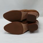 Soludos Emma Boots Women's Size 9 Tan Suede Booties Chunky Block Heel outdoors Photo 5