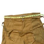 Hudson Jeans HUDSON (Anthropologie) Tie Waist Wide Leg Trouser in Desert Sand, Sz 32 Photo 10