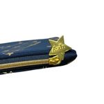 New Ipsy Glam Bag Metallic Gold Constellations Space Makeup Accessory Bag Blue Photo 1