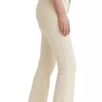 Levi's  725 High Rise Bootcut Corduroy Pants Cream Off White NWT Photo 9