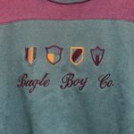 Vintage Bugle Boy Co Sweatshirt Embroidery Pullover Size M Photo 3