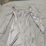 Princess Polly  Satin champagne mini dress Photo 1