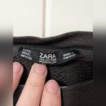 ZARA  Basic Women's Cotton Knit Sweater Large Black Photo 2
