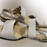 Ros Hommerson Womens Leather Vero Velcro Double Band Sling Sandal Photo 4