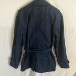 Coach : Navy Trench Coat- S Photo 9