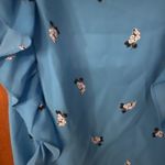 Loft Outlet Blue Tank Top White Flowers Size Medium Photo 2