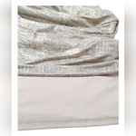 Vince Camuto Metallic Dress Cowel Neck Size 10 Silver/Gold Photo 5