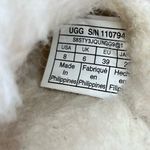 UGG  Dakota Light Brown Sheepskin Lined Tan Moccasin Slippers Women’s Size 8 Photo 7