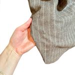 Dolce & Gabbana Vintage 1990s Brown Pinstripe Oversized Wool Coat Sz:40 90s Photo 12