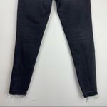 DL1961 Chrissy Ultra High Rise Skinny Black Denim Jeans Stud Embellished Sz 29 Photo 8