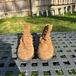 Munro Scout Tobacco Suede Ruched Water Resistant Comfort Bootie size 5.5 Photo 2