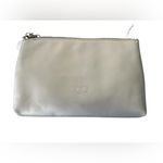 PINKO Aika Bow Flat Leather Crossbody Bag NWT Silver Photo 10