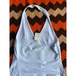 Free People Intimately Still Here Halter Top White NWT Sz L Photo 4