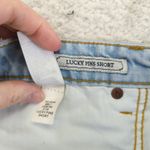 Lucky Brand Lucky Pins Short Denim Cutoffs High-rise Light Wash Women's Size 10 Photo 3