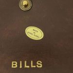 Vintage Star Brand Dark Brown Leather? Trifold Wallet Made in Hong Kong Classic Photo 6