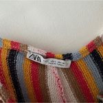 ZARA Colorful Striped Terry Cloth Cut Out Jumpsuit Size Large Photo 5