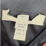 Women's 100% Silk Black Sleeveless Pleated A Photo 1