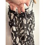 PJK Patterson J. Kincaid Benitta Tiered Maxi Dress Black Layered Vacation Resort Size XS Photo 4