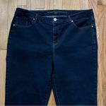 Chico's  So Slimming Girlfriend Ankle Skinny Denim Jeans Front Zip 5 Pockets Sz 3 Photo 1