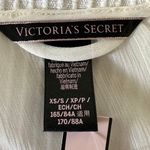 Victoria's Secret NWT White Sheer Long Floral Embroidered Robe, Sz XS/S Photo 8