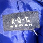 RQT Woman L Quilted Jacket Y2K Boho Floral Paisley Zip Jacket Cottagecore Size L Photo 9