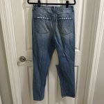 Altar'd State  Vervet Blue Straight Leg Jeans Women's 29 Distressed Denim grunge Photo 1