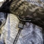 French Laundry  L Black Gray Aztec Leggings Photo 5