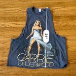 Carrie Underwood Graphic Cropped Tank Top/ muscle t Photo 2