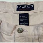 Halston Heritage Vintage Halston Pale Pink Denim Shorts Women's Size 12 Mom Retro Festival Y2K‎ Photo 5