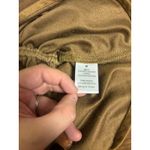 PacSun Your Favorite by Brown Suede-Style Halter Peplum Top – NWT – Size M Photo 6