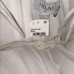 NEW Helsi White Leslie White Strapless Sequin Lace Column Midi Dress Sz Medium Photo 6