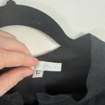 Bryn Walker  100% Linen Black Button Front Shirt Lagenlook Womens Medium Photo 3