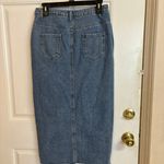 Happily Grey Size 7 Jean Skirt Photo 2