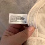 Prologue  Womens Long Duster Sherpa Vest Cream Size L Pockets Collar Winter Cozy Photo 5