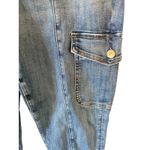 American Eagle Next Level Stretch Carpenter Jegging Jeans Size 16 Regular Blue Photo 2