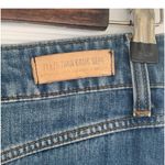 ZARA Z1975 Heritage Denim A Line Button Front Midi Skirt Women's Size XS Photo 3