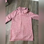 Lands' End Lands’ End Oeko-Tex Cowl Turtle Neck Pullover Sweater Pink Comfy Size M 10 12 Photo 9