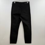 Everlane  high rise straight black wash cropped jeans raw hem women's 28 Regular Photo 3