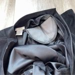 Vintage Suede AGB Byer California Full Zip Jacket Black (10 petite) minimalist Size 10P Photo 5