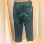 d&co Denim & Co Petite Velvet Feel Pants Green Straight Leg Women’s XSP Size undefined Photo 1