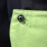 Multiples  Long Sleeve Floral Open Front Blazer Black‎ Green Blue Size Medium Photo 2