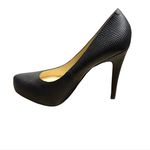 Jessica Simpson Women's Parisah Black Snake Print Platform Stiletto Pumps Photo 2