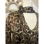 ZARA Satiny Animal Print Midi Skirt Set S/M Photo 3