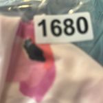 CAbi Shirt Pink Style 5218 Floating Poppy Tie Back Floral Halter Tank Top Photo 8