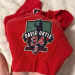 Majestic Red Sox Ortiz Cropped Tee Photo 3