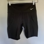 Nike dri-fit black bike shorts hidden pocket comfortable casual women's size S Photo 0