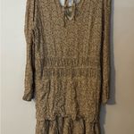 Altar'd State  Brown Long Sleeve Dress Photo 2